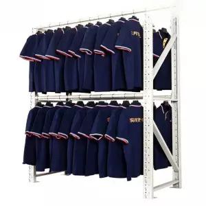 의류 창고 행거 매장용 수납 세탁소 창고 의류선반