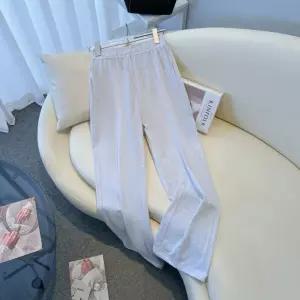 뚜에스틸로 여성용 바지 분홍 여름 캐주얼 슬림핏 긴 빅사이즈 트레이닝 여순면 조거 패션 와이드 배기 맨