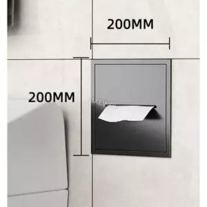 벽걸이 매립 두루마리 히든 교체 박스 스텐 휴지걸이