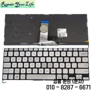 Asus VivoBook X415 미국 SPA 키보드 282qus00 용 스페인어 백라이트