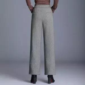 팬츠 여자 모직 드롭 추동 와이드 9부 원픽3