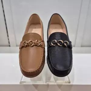 엘칸토 HC11 소가죽 여성 몰드로퍼 체인장식 세미정장 몰드로퍼 B0N9U6J13Y19TA