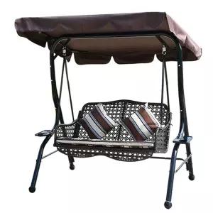 그네의자 흔들그네 야외용 흔들의자 철제 정원 펜션 A타입