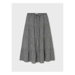 후아유 여성 체크 롱 티어드 스커트 WHWHG2441F 1199708