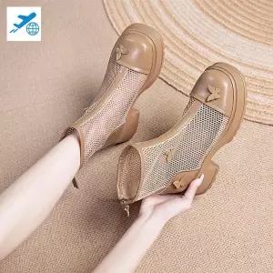 샌들 스윙화 3컬러 비쿨 신발 여름 부츠 앵글 메쉬 라인