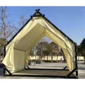 방갈로텐트 방수 오두막 야외 인디언텐트 천막 캐노피 바베큐장 삼각형 스윗