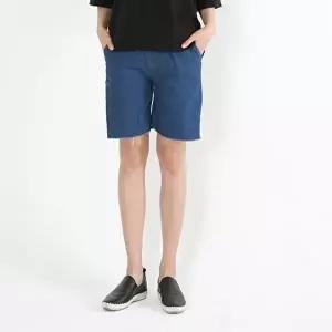 여름반바지 여자 여름용 반바지 5부 옆 빅포켓 밑트임 청반바지