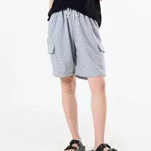 여름여성바지 데일리 여자 4부 반바지 카고 밴딩 팬츠 홈웨어 패션