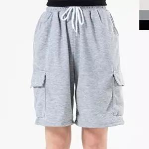 여성하의 여자 홈웨어 운동복 여행 데일리 쮸리 카고 반바지