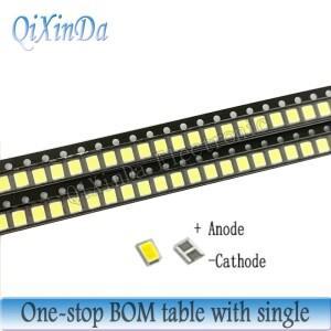 고휘도 SMD LED 2835 백색 다이오드 1W 0.5W 3V 6V 9V 18V 150MA 80MA 6000-6500K 100개