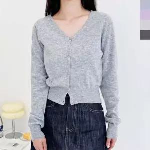 CAT 1007 여자캐시미어 기본니트가디건