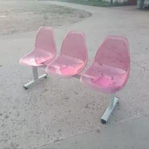 버스정류장 의자 야외 야외용 공원 플라스틱의자 벤치 야구장 카페