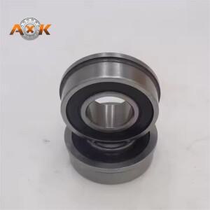 F6202-12-2RS 12x35x11 12X35X11X13 플랜지 베어링 ABEC-1 정원 카트 볼