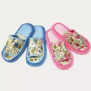 실내 거실 마루 바닥 극세사 걸레슬리퍼 청소실내화 거실실내화 걸레슬리퍼