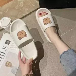 곰돌이 층간소음슬리퍼미끄럼방지여성남성학생실내화 층간소음 슬리퍼.미끄럼방지