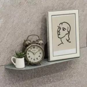 거실벽선반 1초설치 아트월 타일 대리석 틈새 무타공 브라켓 20cm