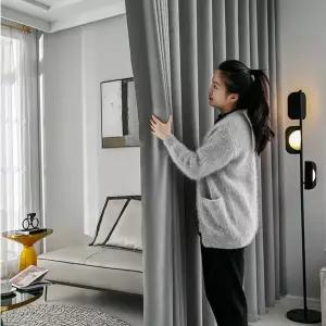 원룸 공간분리커튼 대형 무타공 압축봉 가림막 창문 침실 거실 가리개 침대