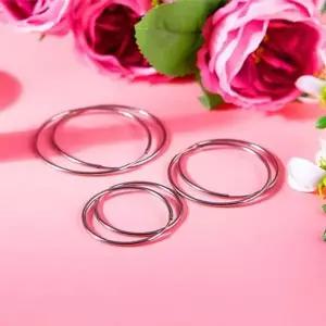 써지컬 원터치 빅사이즈 링 피어싱 귀걸이 GWM 40mm링귀걸이