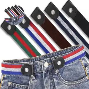 허리조절 밴딩벨트 버클없는벨트 고무줄허리띠