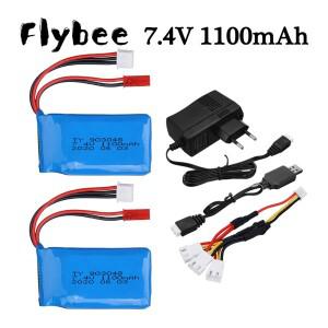 Lipo 배터리 및 충전기 세트 Wltoys V353 A949 k929 RC 자동차 장난감 부품 액세서리 2S 7.4 V 1100mah