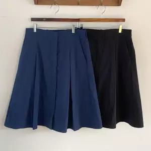 빅사이즈치마 X534L604 에이라인롱지퍼스커트 RA