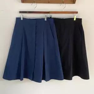 빅사이즈치마 X534L604 에이라인롱지퍼스커트 RA