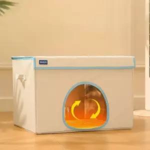 애견 난방텐트 온열하우스 방석 보온 고양이 하우스