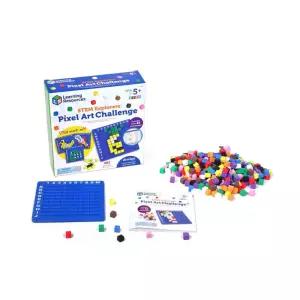 유아 노인 교육용교구 2D 아트픽셀퍼즐 게임 놀이용 홈스쿨링 모자이크