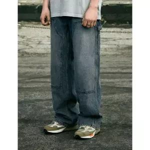 FLUKE 와이드 카펜더 데님 팬츠 블루 FDP105