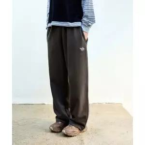 FLUKE 헤비웨이트 슬램로고 스? 팬츠 다크그레이 FTP205-Z