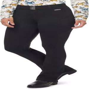 케리츠 여성용 쿨코어 부츠컷 승마 타이츠 - 쿨링 레깅스 풀 레그 실리콘 그립 포켓