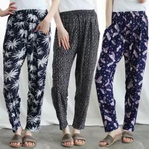 9부 아이스바지 냉감바지 몸빼바지 셔링바지 엄마바지 홈웨어 고무줄바지