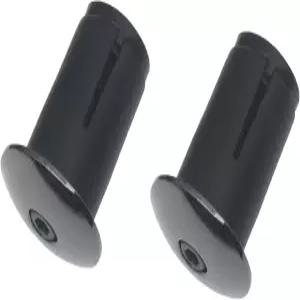 FDXGYH 1쌍 자전거 핸들바 엔드 플러그 알루미늄 합금 도로 그립 조절 가능한 잠금 캡 확장