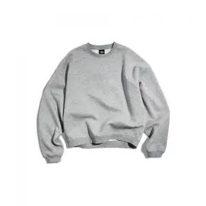 FLUKE 어반 스트레이트 크롭 맨투맨 티셔츠 그레이 FMT900C