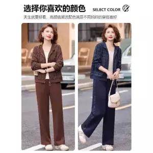 캐주얼 가을 봄 후드 트레이닝 여자긴팔트레이닝복세트 상의 세트 아우터 ible3