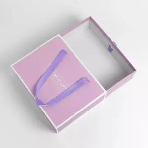 종이선물백 기프트백 선물상자 퍼플 선물백