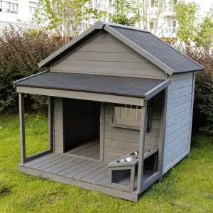 애견하우스 침대 하우스 반려견 원목 대형견 DIY 반려견집