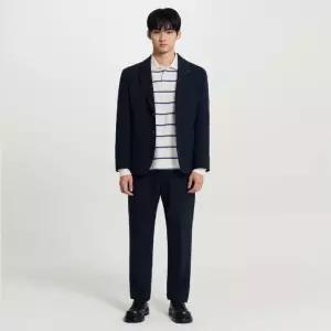 [백화점 정품] 빈폴 멘 [SS26]소프트 셋업 컴포트핏 슬랙스 - 네이비 :BC6221C51R