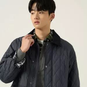 [백화점 정품] 빈폴 멘 [FW25]다이아 패딩 사파리 - 애쉬 BC5938CP44 LL