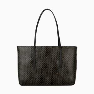 캘빈클라인 진 [CK ACC] 여성 코티드 AOP 라지 토트 W/파우치 4F3266G 2XA - 블랙 107628