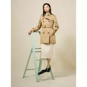 [백화점 정품] 빈폴 레이디스 미디엄 트렌치 코트 베이지 (BF523TE02A)