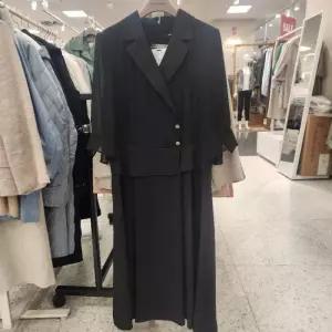 올리비아로렌 HC05 심플한 테일러드소매쉬폰 원피스  VOCOA4M4121