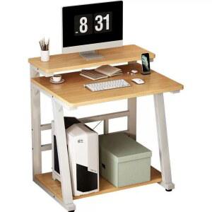 미니 컴퓨터 책상 기숙사 가능 학생 소음방지바퀴 서재 L10 1인 조립식 간이 튼튼한