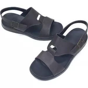 꾹상점1  컴포트 남친 여름 편한 신발 수제화 가죽 바캉스룩 고급 샌들