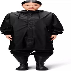 RAIN 피쉬테일 파카 - 방수 방풍 경량 레인코트 실루엣 용접 솔기 포함