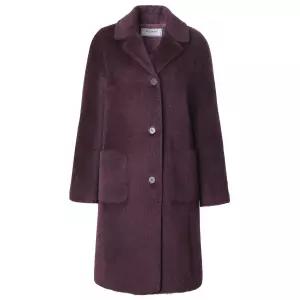 벨리시앙 수입소재 테일러드카라 알파카 블렌딩 롱코트LC2404