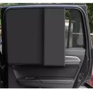 [CAR] 햇빛가리개 차량용 뒷좌석 커튼 캠핑 암막 가림막 2P