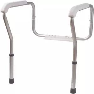 헬스스마트 화장실 안전 레일 변기 손잡이 높이 조절이 가능한 변기용 프레임 욕실 및 안정성 시스템