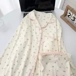 천진반 세트 겉옷 귀여운 잠옷세트 커플 봄가을 바람막이 KUK3