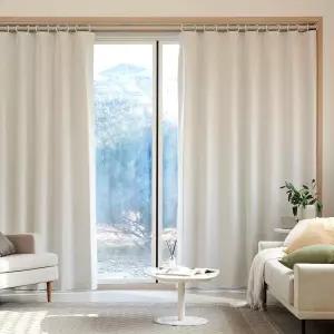 모던하우스 슬리피 100%암막 핀타입 긴창문커튼 220x235 화이트 2p1255758